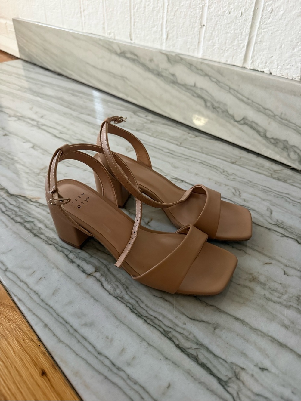 A New Day Tan Sandals - Picture 2 of 5